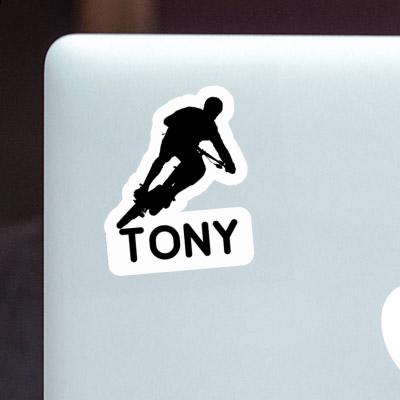 Vététiste Autocollant Tony Laptop Image
