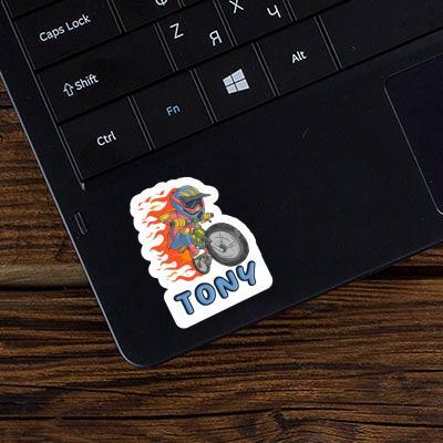 Tony Sticker Downhiller Image