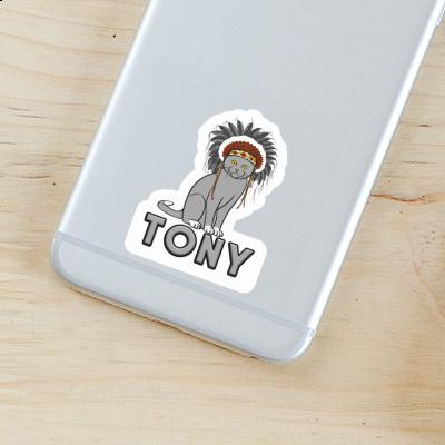 American Indian Sticker Tony Laptop American Indian Sticker Tony Laptop Image