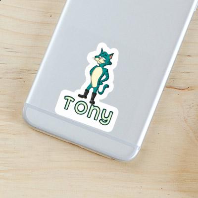 Tony Sticker Cat Notebook Tony Sticker Cat Gift package Image