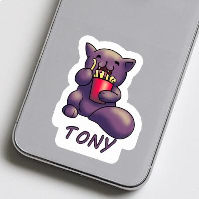 Autocollant Tony Chat Notebook Autocollant Tony Chat Gift package Image