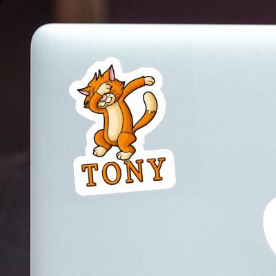 Sticker Tony Cat Notebook Sticker Tony Cat Notebook Image