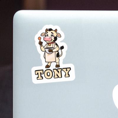 Autocollant Tony Chef cuisinière Notebook Autocollant Tony Chef cuisinière Gift package Image