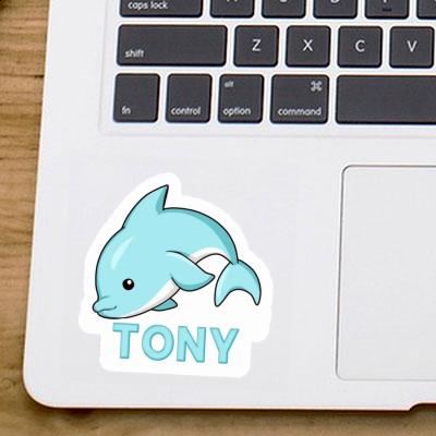 Sticker Tony Dolphin Notebook Sticker Tony Dolphin Gift package Image