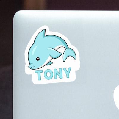Sticker Tony Dolphin Notebook Sticker Tony Dolphin Notebook Image
