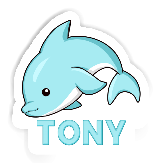 Sticker Tony Dolphin Notebook Sticker Tony Dolphin Gift package Image