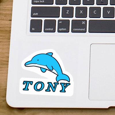 Dauphin Autocollant Tony Laptop Dauphin Autocollant Tony Laptop Image