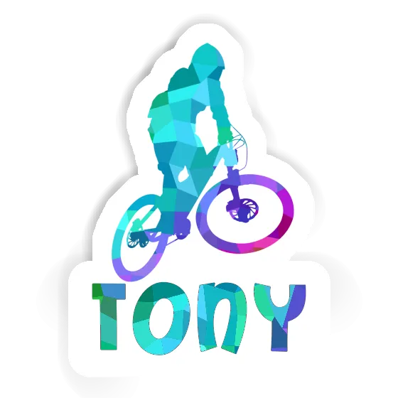 Autocollant Tony Downhiller Laptop Image