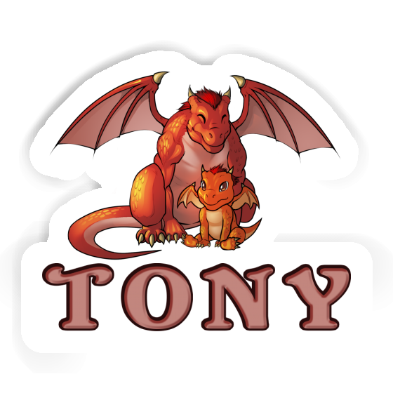 Autocollant Dragon Tony Gift package Image