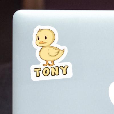 Autocollant Tony Canard Image