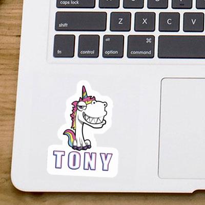 Aufkleber Einhorn Tony Gift package Image