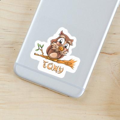 Hibou Autocollant Tony Notebook Hibou Autocollant Tony Gift package Image