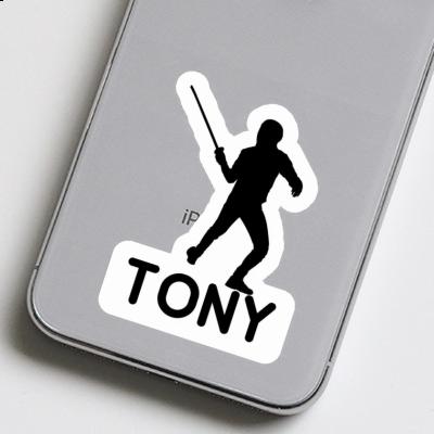 Autocollant Escrimeur Tony Notebook Autocollant Escrimeur Tony Gift package Image