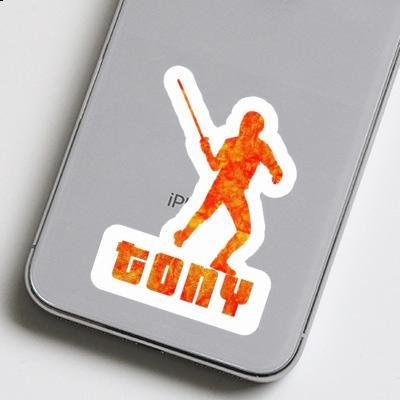 Tony Sticker Fencer Notebook Tony Sticker Fencer Gift package Image