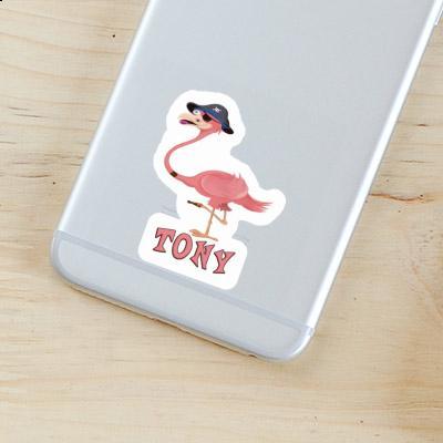 Tony Autocollant Flamant Notebook Tony Autocollant Flamant Notebook Image
