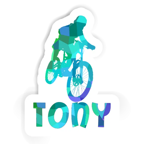 Aufkleber Tony Freeride Biker Laptop Aufkleber Tony Freeride Biker Laptop Image