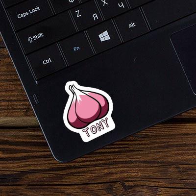 Garlic clove Sticker Tony Notebook Garlic clove Sticker Tony Gift package Image