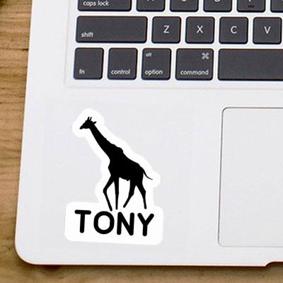Tony Sticker Giraffe Notebook Tony Sticker Giraffe Gift package Image