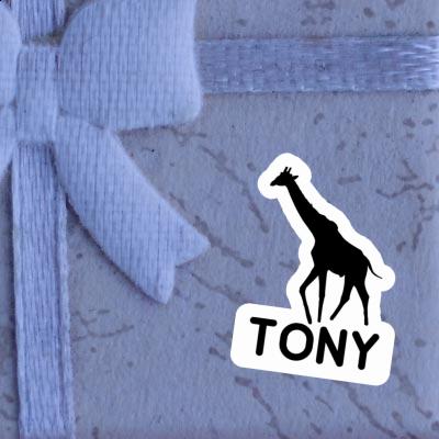 Tony Sticker Giraffe Laptop Tony Sticker Giraffe Laptop Image