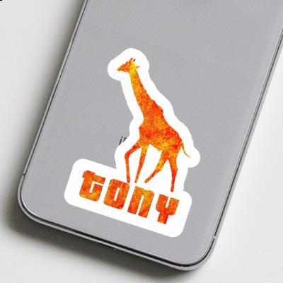 Girafe Autocollant Tony Notebook Girafe Autocollant Tony Notebook Image