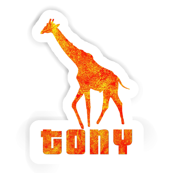 Girafe Autocollant Tony Notebook Girafe Autocollant Tony Gift package Image