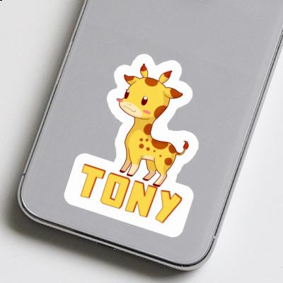 Autocollant Tony Girafe Autocollant Tony Girafe Image