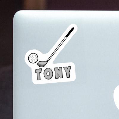 Tony Autocollant Club de golf Notebook Tony Autocollant Club de golf Gift package Image