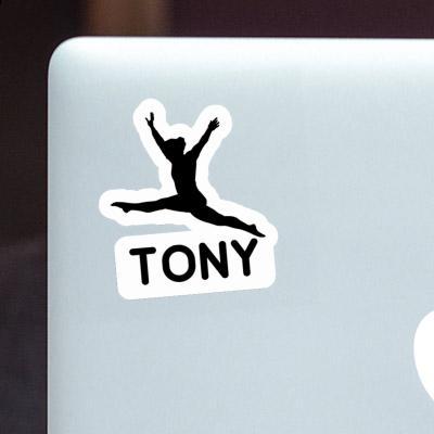 Autocollant Gymnaste Tony Notebook Autocollant Gymnaste Tony Gift package Image
