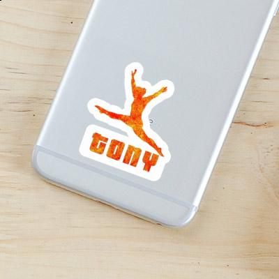 Autocollant Gymnaste Tony Notebook Autocollant Gymnaste Tony Gift package Image