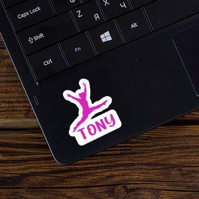 Tony Autocollant Gymnaste Notebook Tony Autocollant Gymnaste Gift package Image