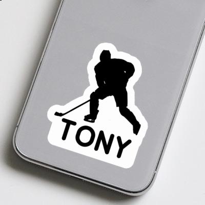 Sticker Tony Eishockeyspieler Image