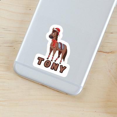 Autocollant Tony Cheval de Noël Notebook Autocollant Tony Cheval de Noël Gift package Image