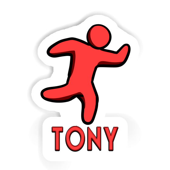 Jogger Aufkleber Tony Notebook Jogger Aufkleber Tony Gift package Image