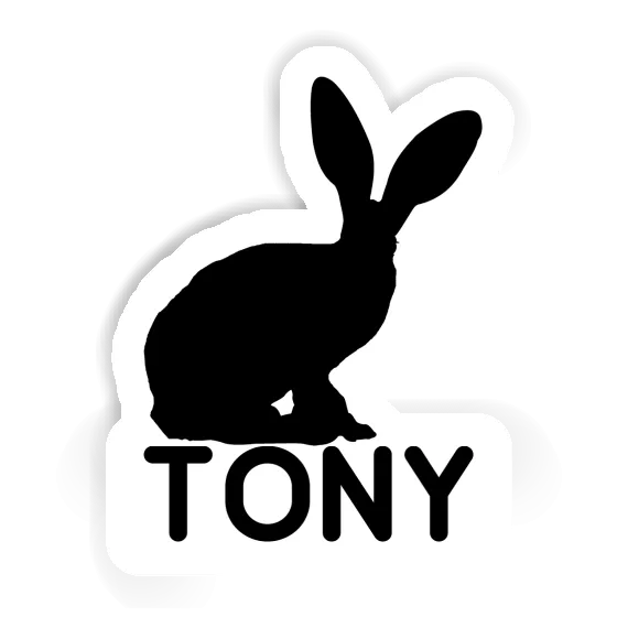 Tony Autocollant Lapin Notebook Tony Autocollant Lapin Notebook Image