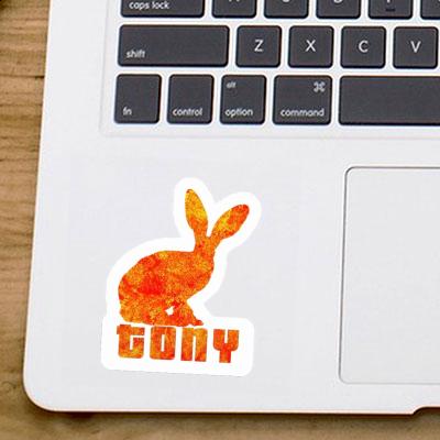 Lapin Autocollant Tony Notebook Lapin Autocollant Tony Notebook Image