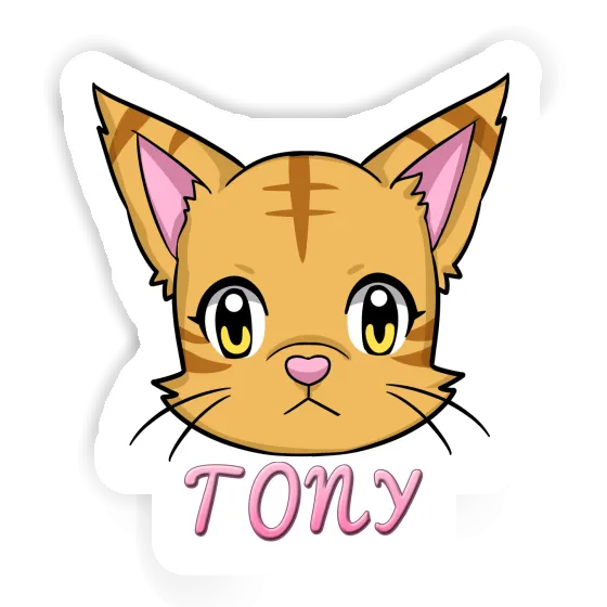 Chaton Autocollant Tony Notebook Image