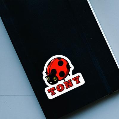 Coccinelle Autocollant Tony Notebook Image