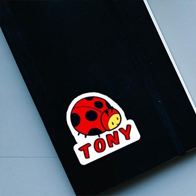Autocollant Coccinelle Tony Laptop Image