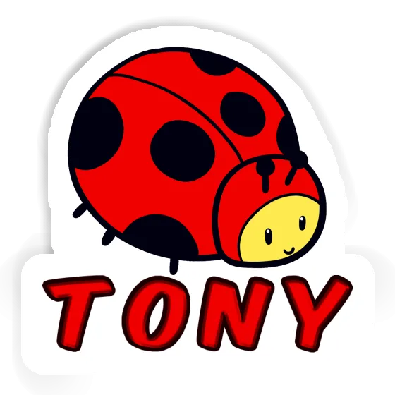 Autocollant Coccinelle Tony Notebook Image