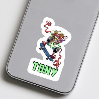 Tony Autocollant Patineur Notebook Tony Autocollant Patineur Gift package Image