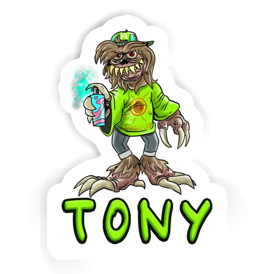 Autocollant Tony Sprayer Notebook Autocollant Tony Sprayer Notebook Image