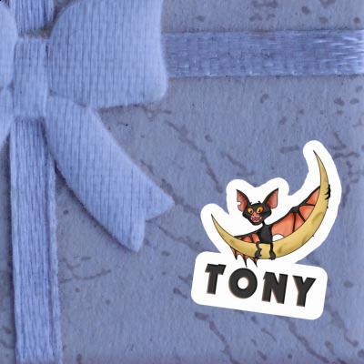 Autocollant Chauve-souris Tony Notebook Autocollant Chauve-souris Tony Gift package Image