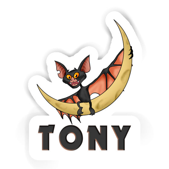 Autocollant Chauve-souris Tony Notebook Autocollant Chauve-souris Tony Notebook Image