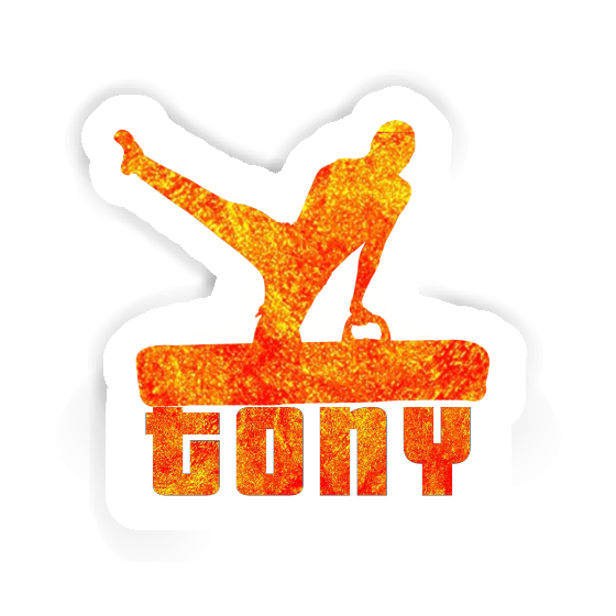 Tony Autocollant Gymnaste Image