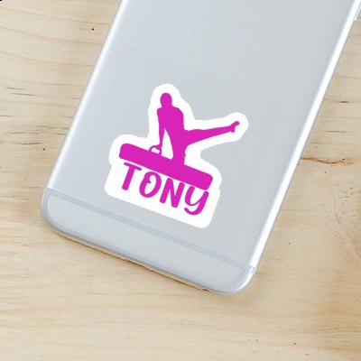 Tony Autocollant Gymnaste Gift package Image