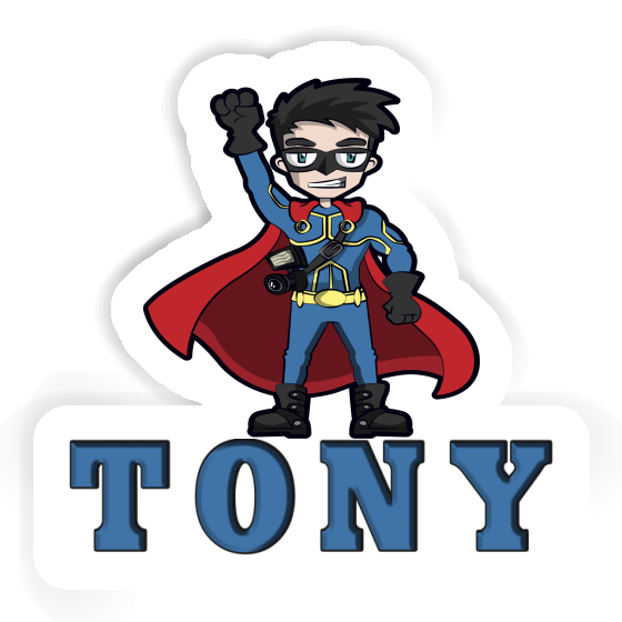 Autocollant Photographe Tony Notebook Autocollant Photographe Tony Notebook Image