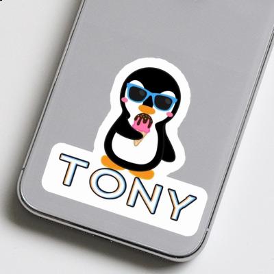 Tony Autocollant Pingouin Notebook Tony Autocollant Pingouin Gift package Image