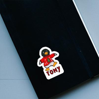 Pingouin de Noël Autocollant Tony Notebook Pingouin de Noël Autocollant Tony Gift package Image