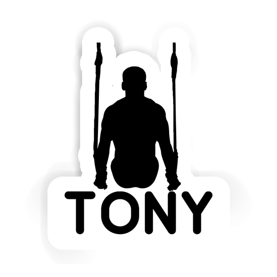 Tony Autocollant Gymnaste aux anneaux Gift package Image