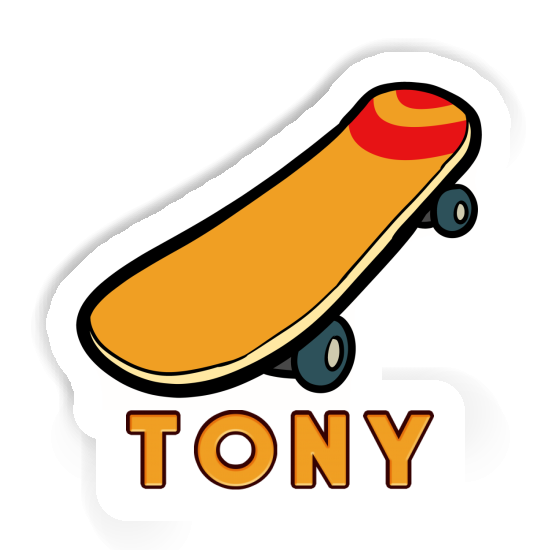Skateboard Autocollant Tony Notebook Skateboard Autocollant Tony Notebook Image